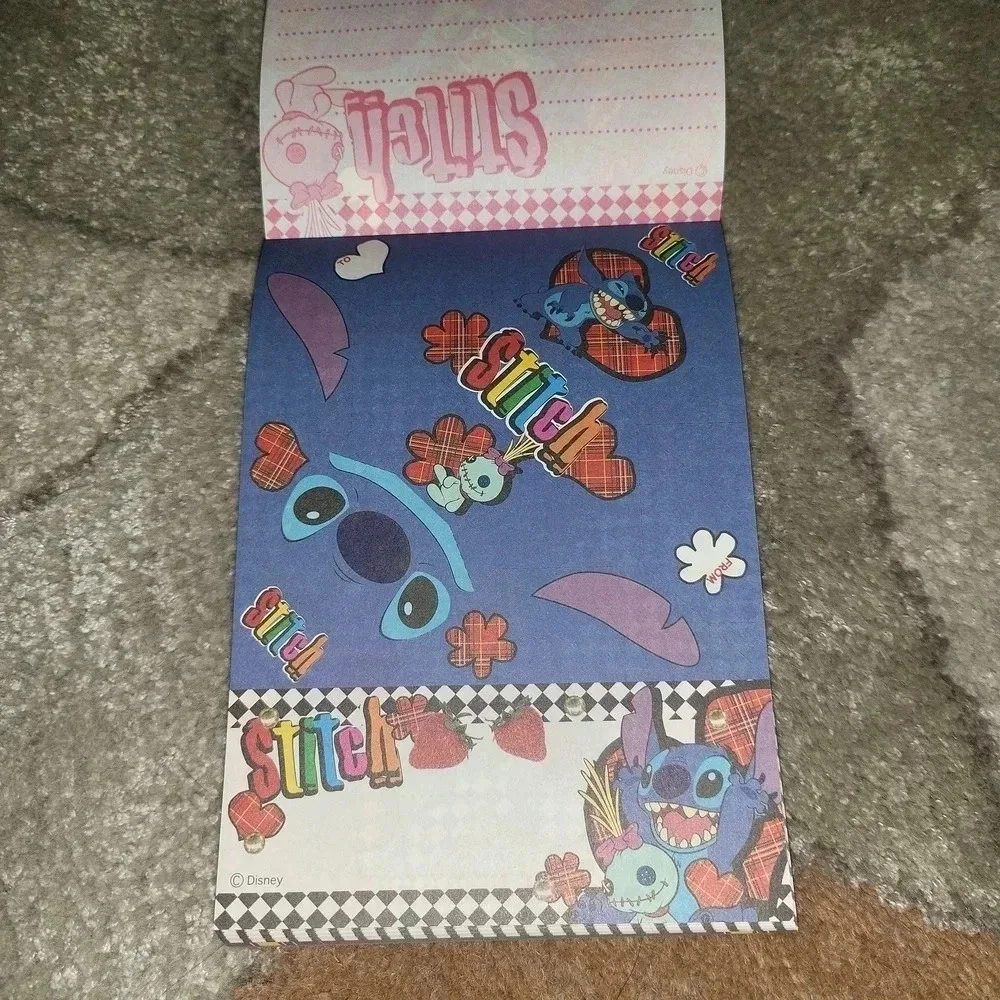 Disney stitch notepad